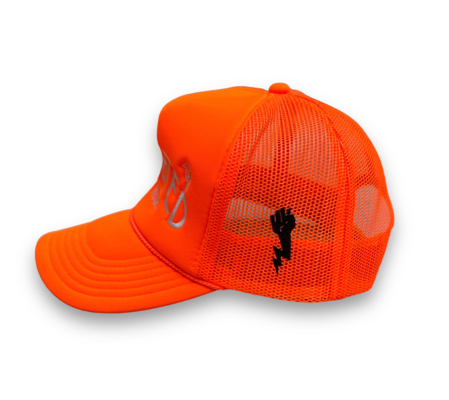 Neon Orange/Bone Elevated Trucker