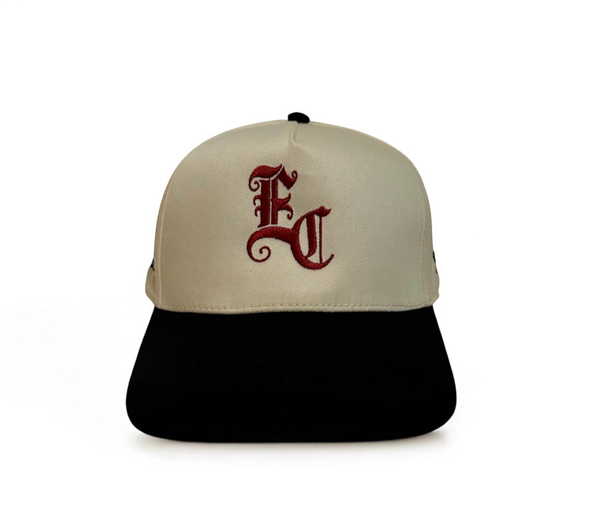 Black/Red/Cream EC Snapback