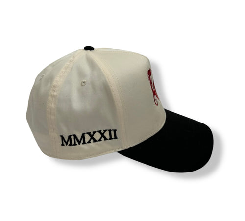 Black/Red/Cream EC Snapback