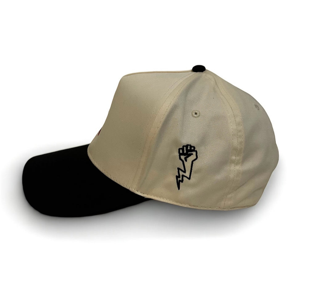 Black/Red/Cream EC Snapback